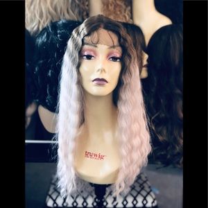 Beautiful crimping wig 2026 ombré Lacefront Wig SALE